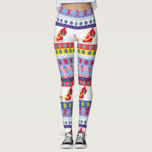 Schlitten des Weihnachtsmanns Leggings