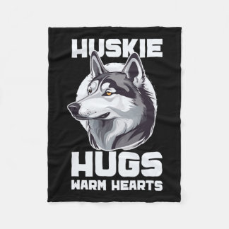 Schlitten Dog Huskie Alaska Wintersport Rodelbahn Fleecedecke