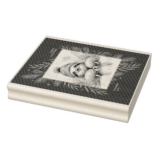 Schlitten Gummistempel