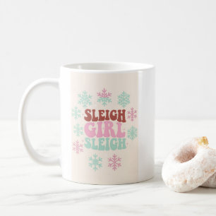 Schlitten Mädchen Schlitten Kaffeetasse