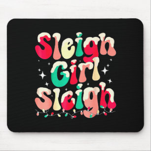 Schlitten Mädchen Schlitten Weihnachten Damen Schl Mousepad