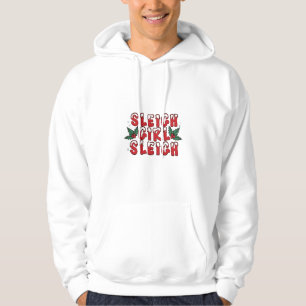 Schlitten Mädchen Schlitten Weihnachten Hässliches Hoodie