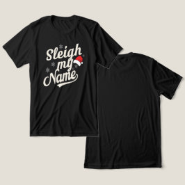 Schlitten Name Vibes Tri-Blend Shirt