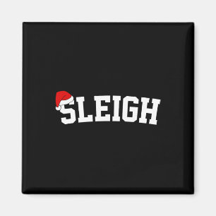Schlitten Weihnachten Santa Hut passend Weihnachte Magnet