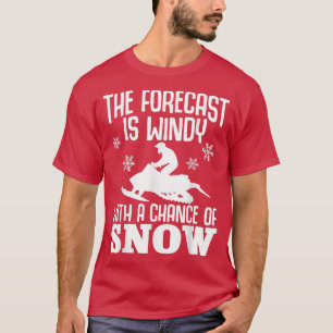 Schlittenmotorwintersport Snowmobile Reiten 661 T-Shirt