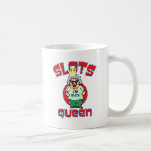 Schlitz-Königin-Spielautomat Kaffeetasse