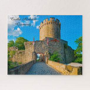 Schloss Alsbach Deutschland. Puzzle