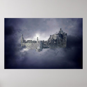 Schloss am Himmel Poster