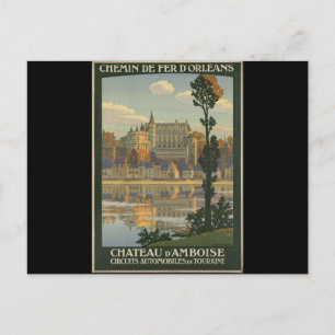 Schloss Amboise Postkarte