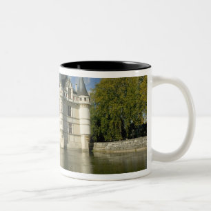 Schloss Azay-le-Rideau, Indre-et-Loire, 2 Zweifarbige Tasse