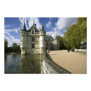 Schloss Azay-le-Rideau, Indre-et-Loire, Fotodruck