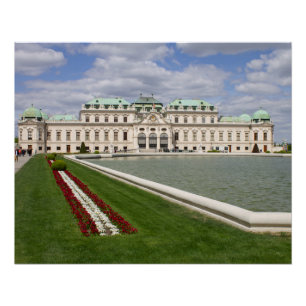 Schloss Belvedere, Wien, Österreich Poster