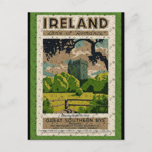 Schloss Blarney Vintage Postkarte