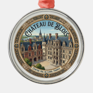 Schloss Blois Frankreich Ornament Aus Metall