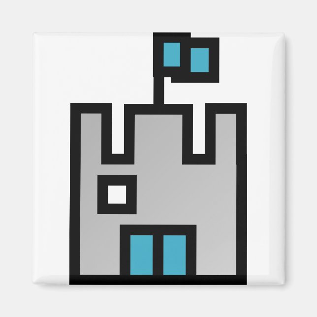 Schloss Blue Magnet (Vorne)
