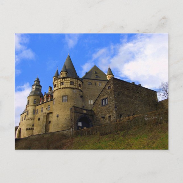 Schloss Buerresheim Postkarte (Vorderseite)