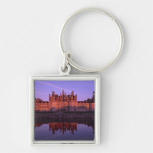 Schloss Chambord bei Sonnenuntergang, Loiretal, Fr Schlüsselanhänger
