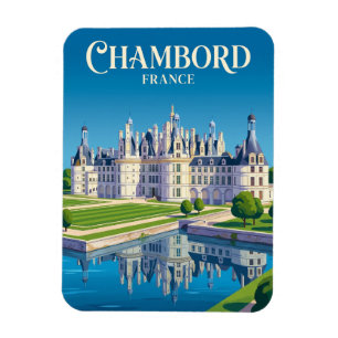 Schloss Chambord Frankreich Magnet