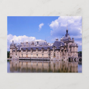 Schloss Chantilly, Oise, Frankreich Postkarte