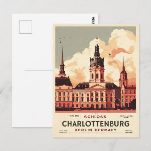 Schloss Charlottenburg - Charlottenburg Palast Postkarte