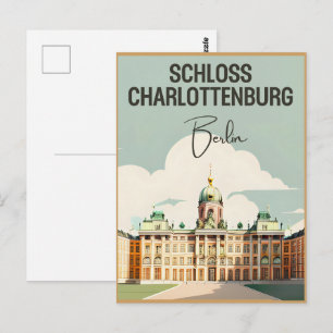 Schloss Charlottenburg - Charlottenburger Schloss Postkarte