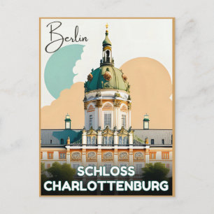 Schloss Charlottenburg - Charlottenburger Schloss Postkarte