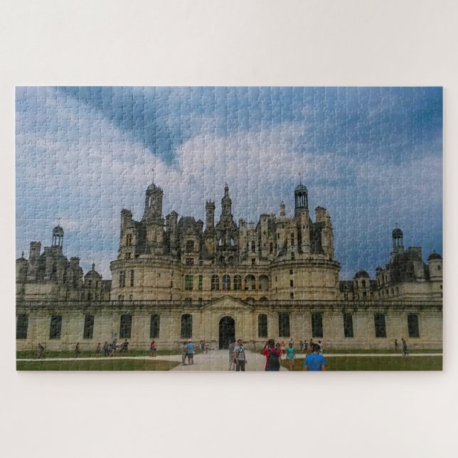 Schloss Château de Chambord Architektur Frankreich (Horizontal)
