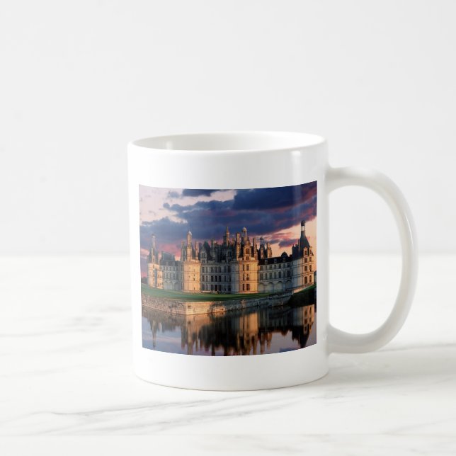Schloss chateau de Chambord, Loire Valley, Kaffeetasse (Rechts)