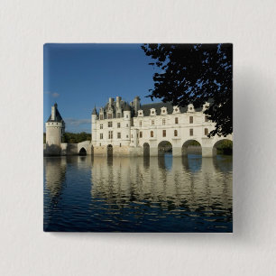 Schloss Chenonceau, Fluss Cher, Loir-et-Cher, 2 Button