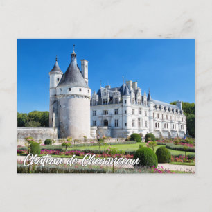 Schloss Chenonceau, Frankreich Postkarte