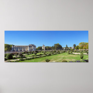 Schloss Chenonceau im Loiretal - Frankreich Poster