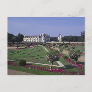 Schloss Chenonceau, Loiretal, Postkarte
