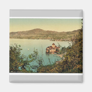 Schloss Chillon, Montreux, Genfersee, Schweiz Magnet