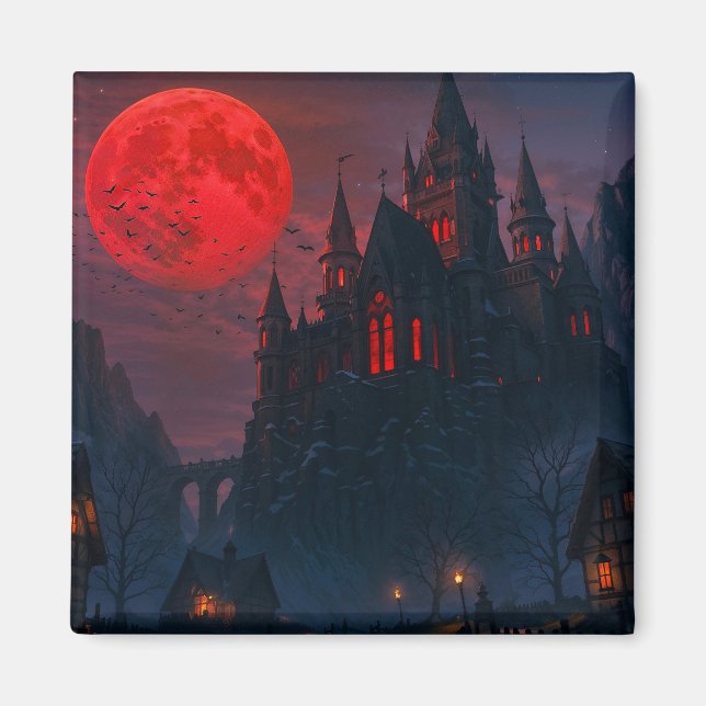 Schloss des Vampirbluts Magnet (Vorne)