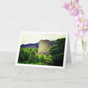 Schloss Dolbadarn in North Wales Karte