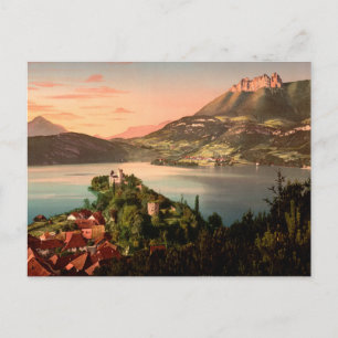 Schloss Duingt, Annecy, Frankreich Postkarte