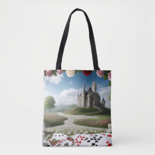 Schloss durch das Wunderland-Portal Tasche