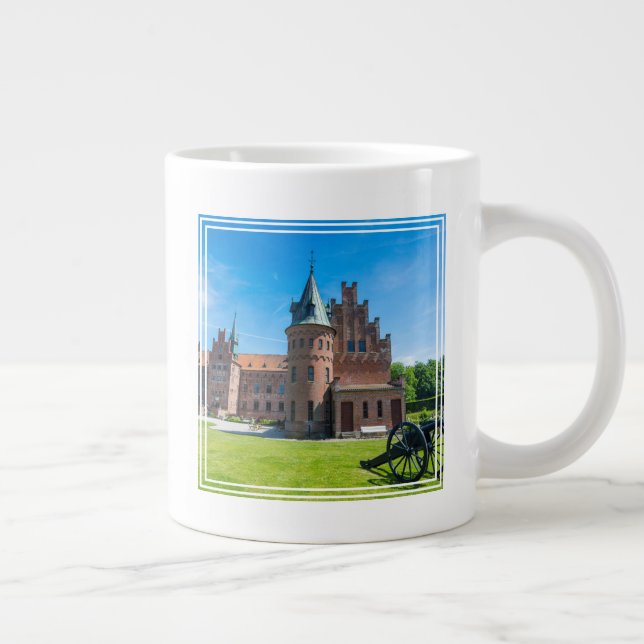 Schloss Egeskov Landschaftlich Jumbo-Tasse (Rechts)