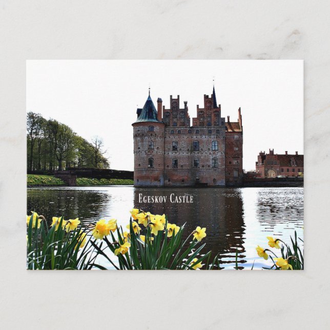 Schloss Egeskov Postkarte (Vorderseite)