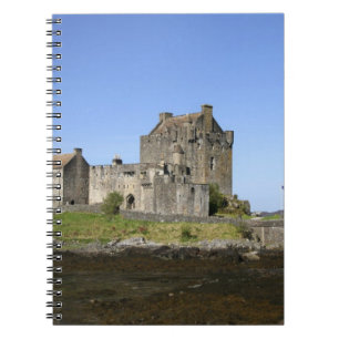 Schloss Eilean Donan, Schottland. Die berühmte Ei Notizblock