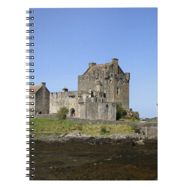 Schloss Eilean Donan, Schottland. Die berühmte Eil Notizblock (Vorderseite)