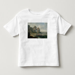 Schloss-Felsen (Flatholm Insel), Bristol-Kanal, 17 Kleinkind T-shirt