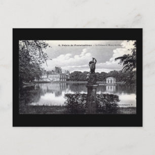 Schloss Fontainebleau, Frankreich 1910 Vintage Postkarte