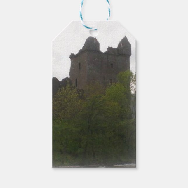 Schloss Gepäckmarke Geschenkanhänger (Vorderseite)