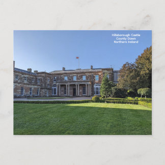 Schloss Hillsborough, Landkreis Down, Nordirland Postkarte