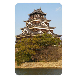 Schloss Hiroshima 広 島 城, Hiroshima, Japan Magnet