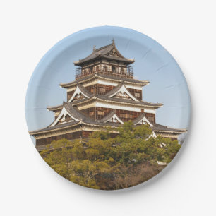 Schloss Hiroshima 広 島 城, Hiroshima, Japan Pappteller
