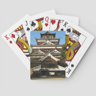 Schloss Hiroshima 広 島 城, Hiroshima, Japan Spielkarten