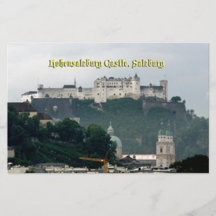 Schloss Hohensalzburg, Salzburg, Österreich Briefpapier