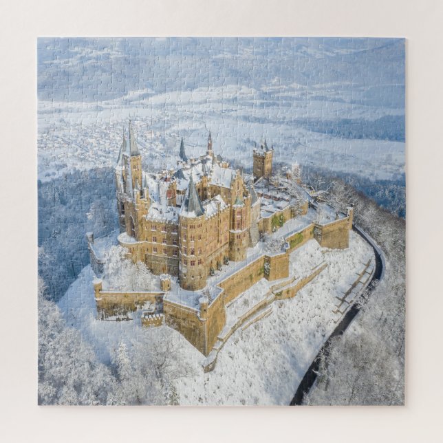 Schloss Hohenzollern: SchneeDeutschland. (Vertikal)
